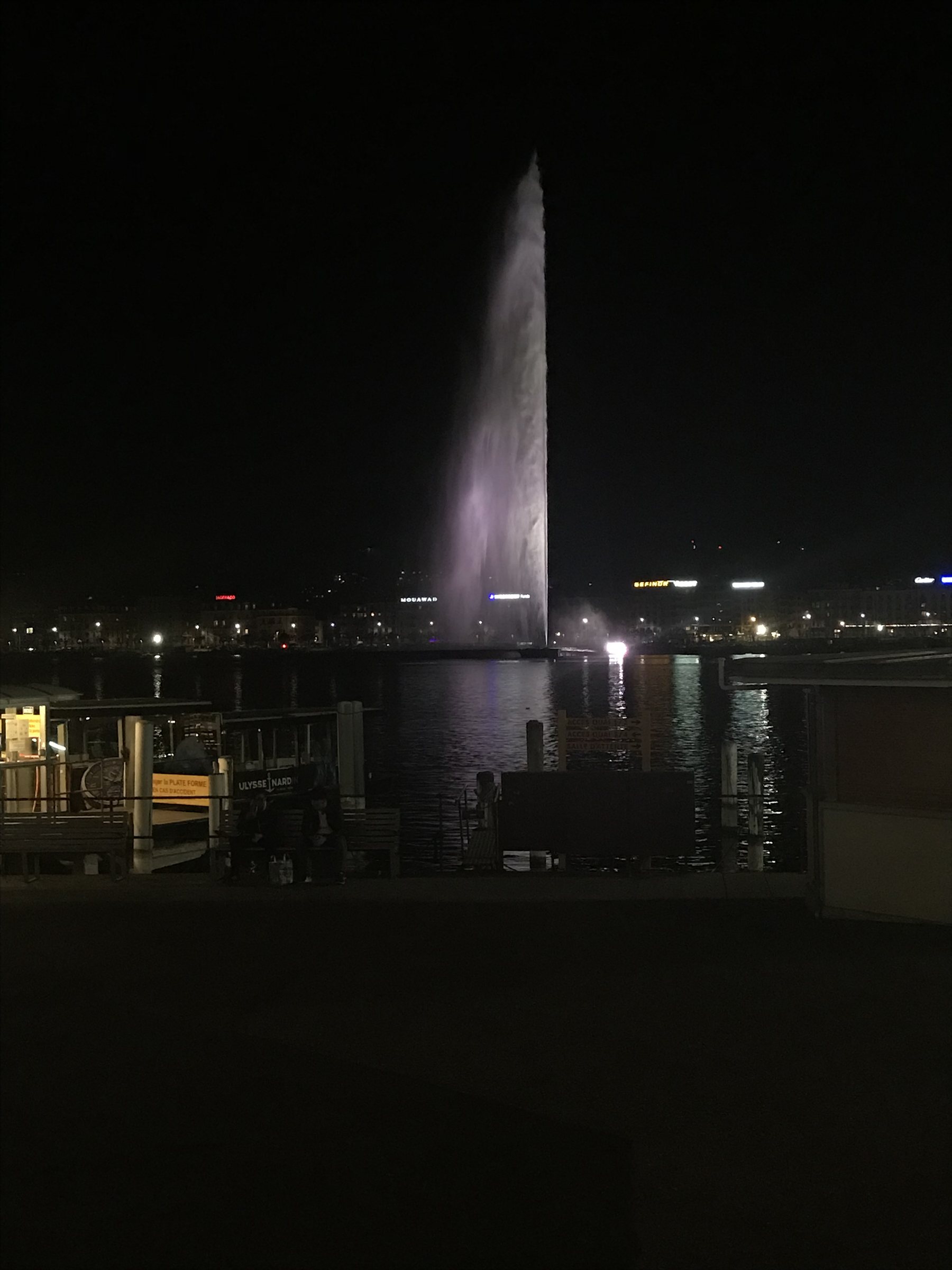 Genève, le Jet d'Eau